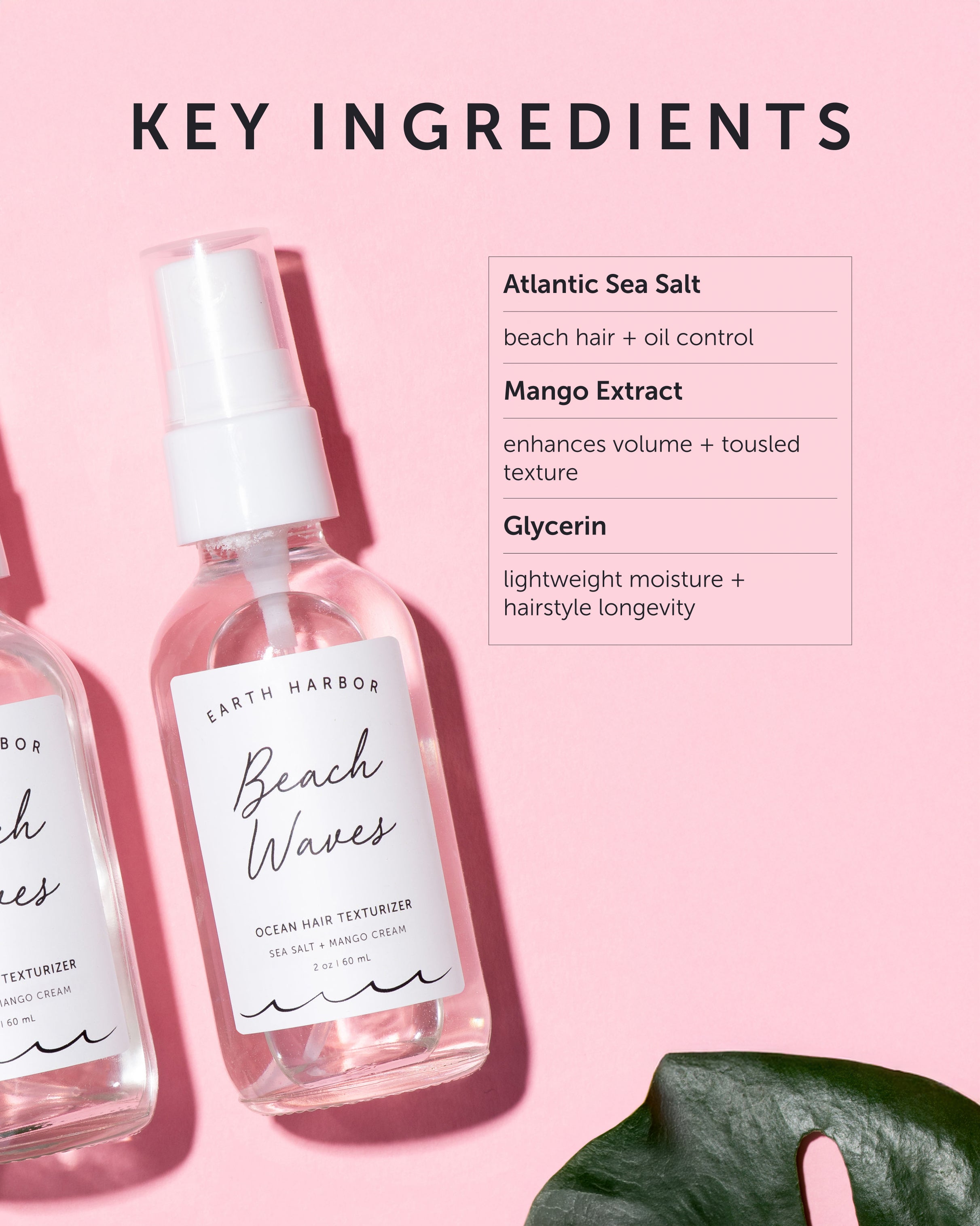 BEACH WAVES Ocean Hair Texturizer - Earth Harbor Naturals