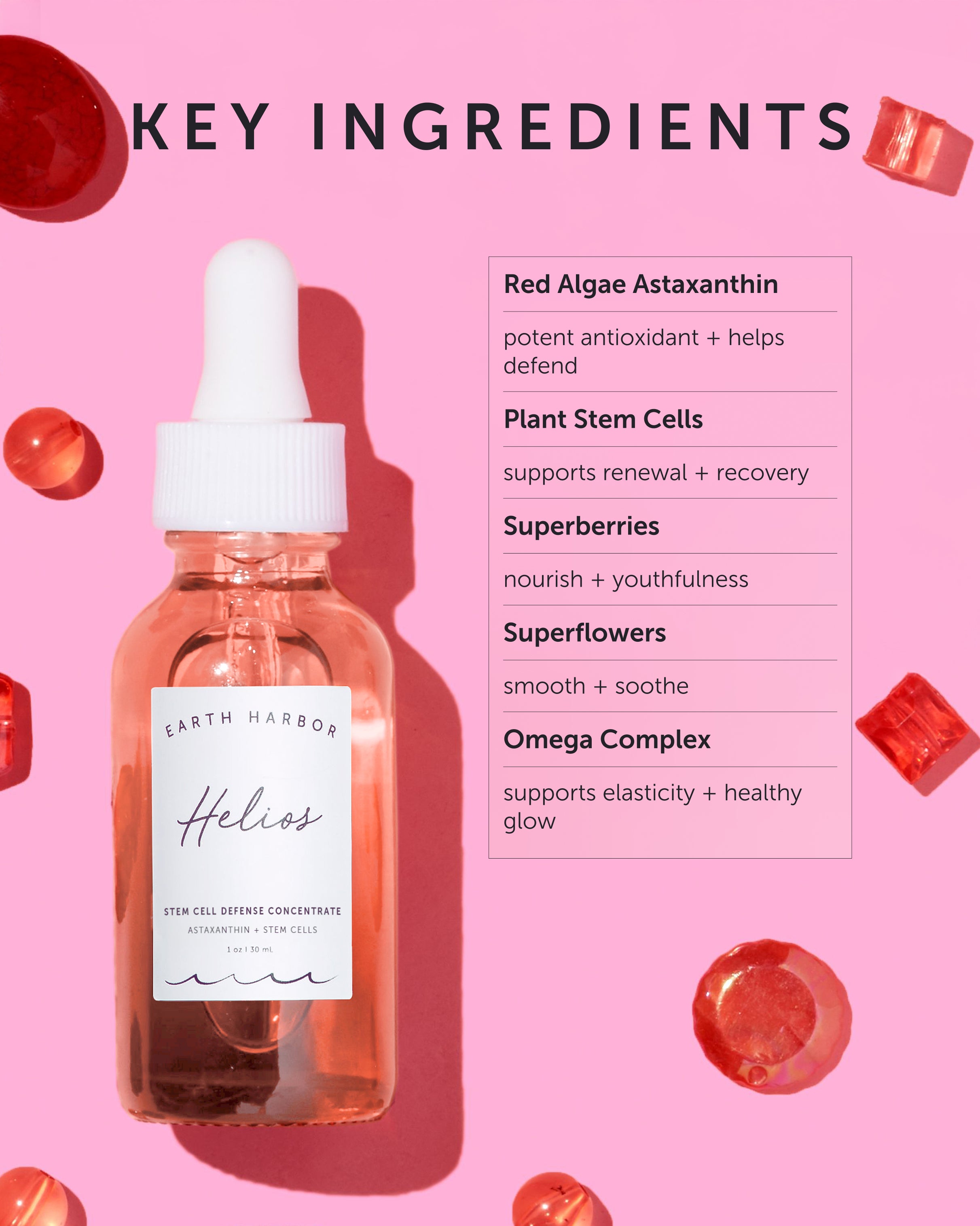 HELIOS Stem Cell Defense Concentrate - Refill - Earth Harbor Naturals