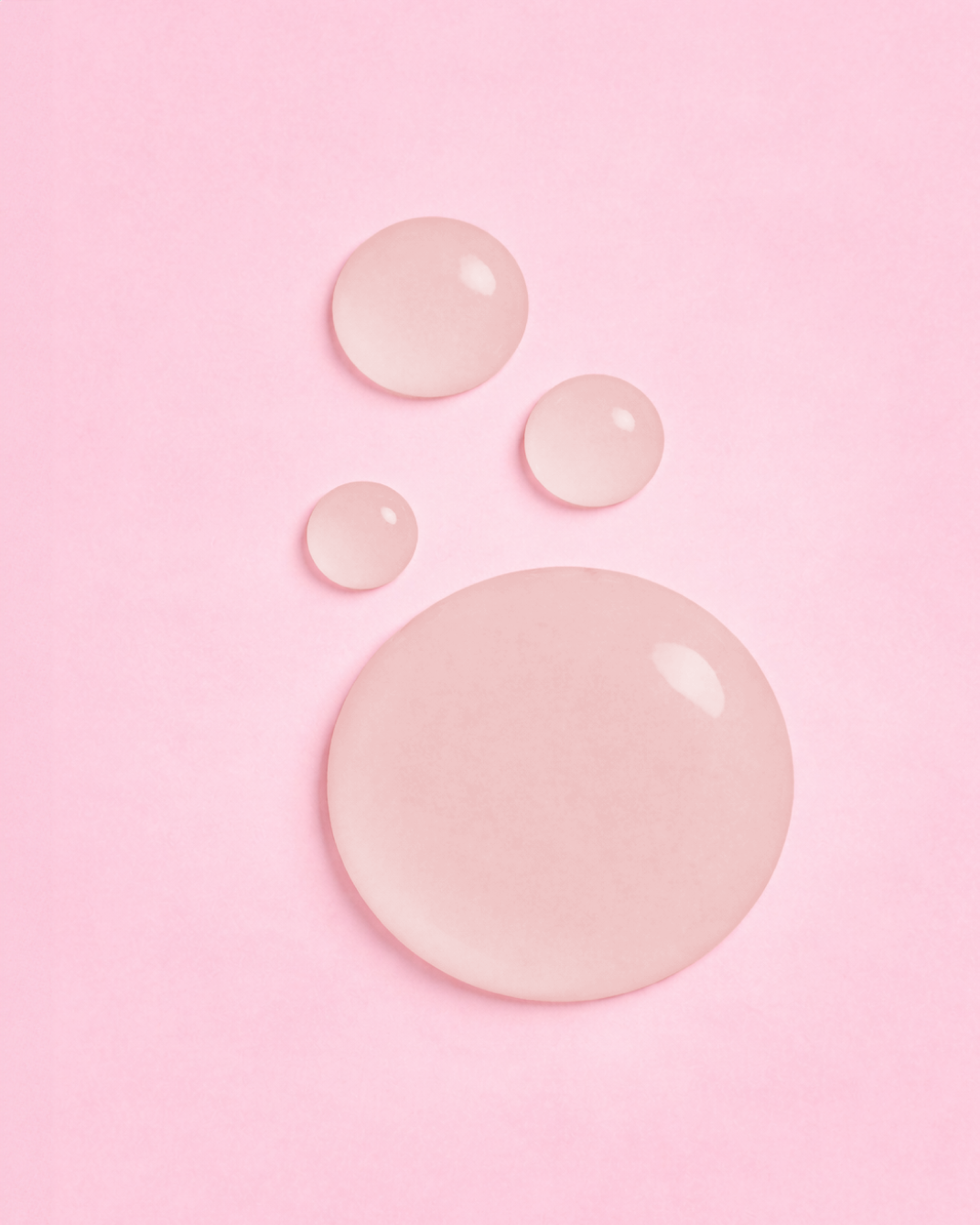 Pink oil on a pink background