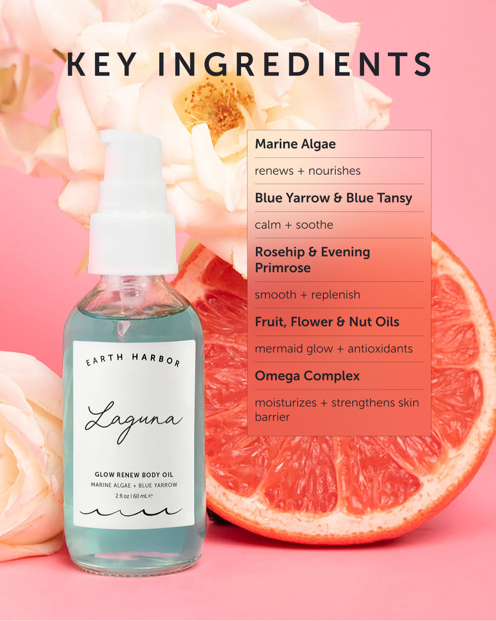 LAGUNA Glow Renew Body Oil - Refill - Earth Harbor Naturals
