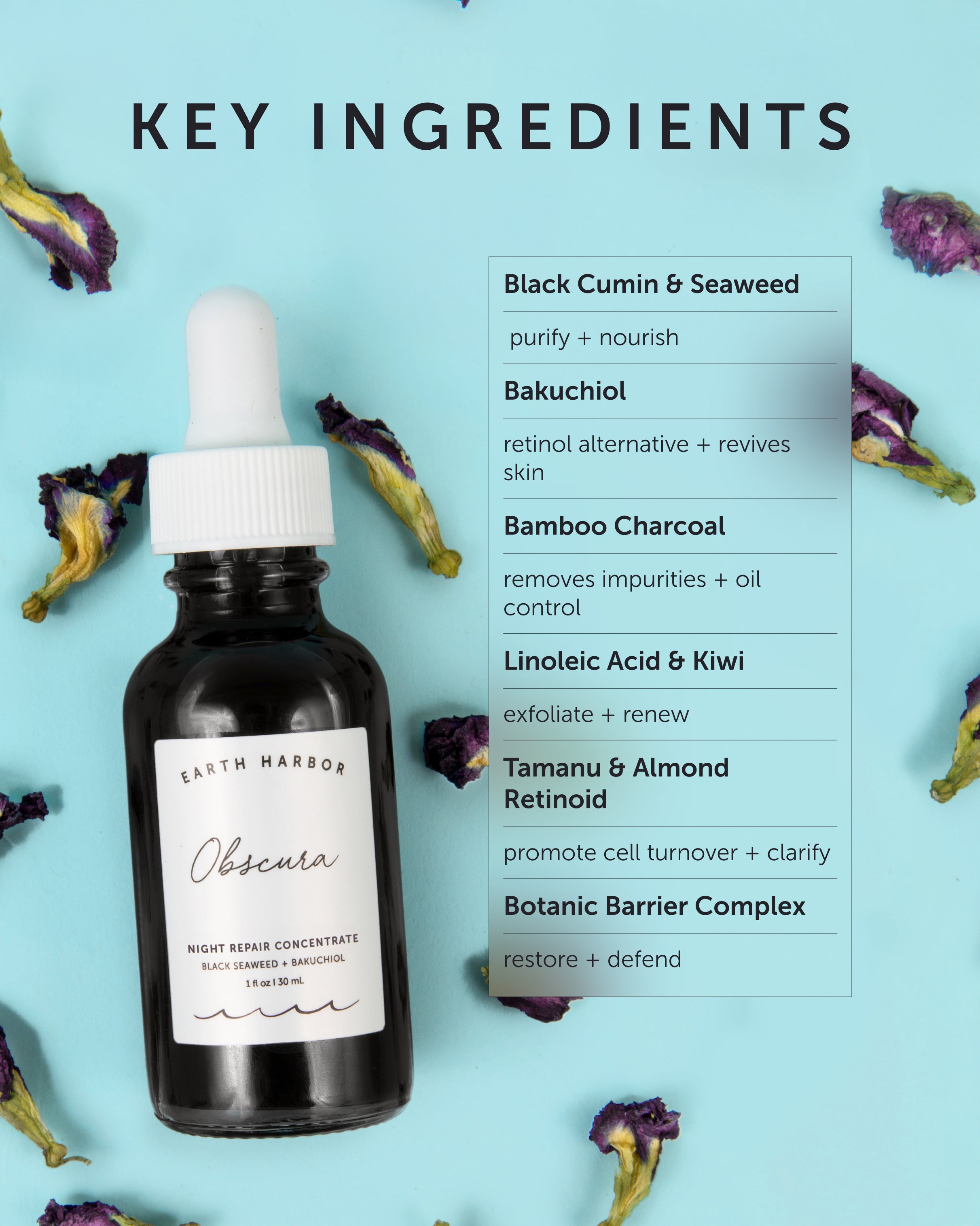 OBSCURA Detoxifying Reset Ampoule - Refill - Earth Harbor Naturals