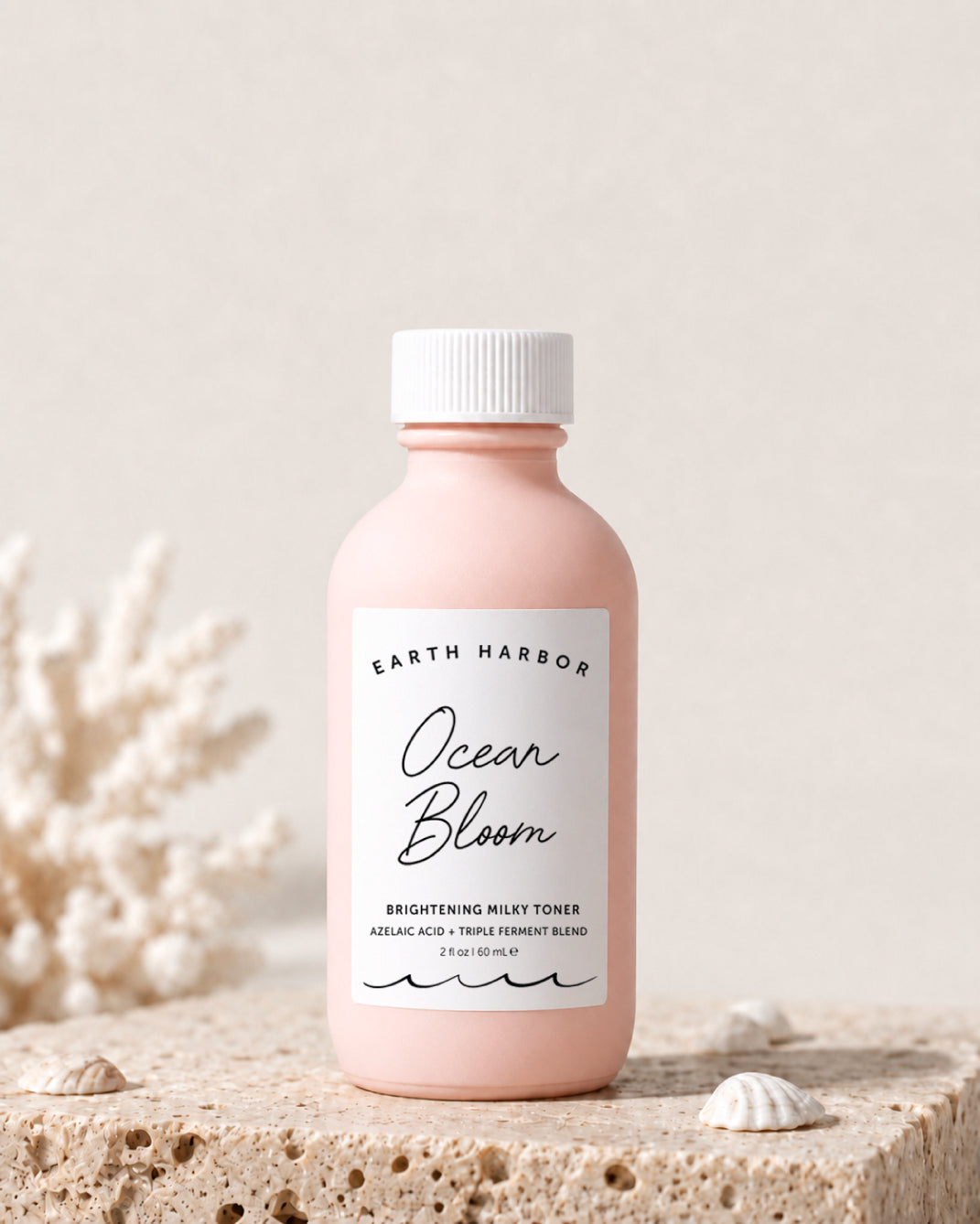 OCEAN BLOOM Brightening Milky Toner - Earth Harbor Naturals