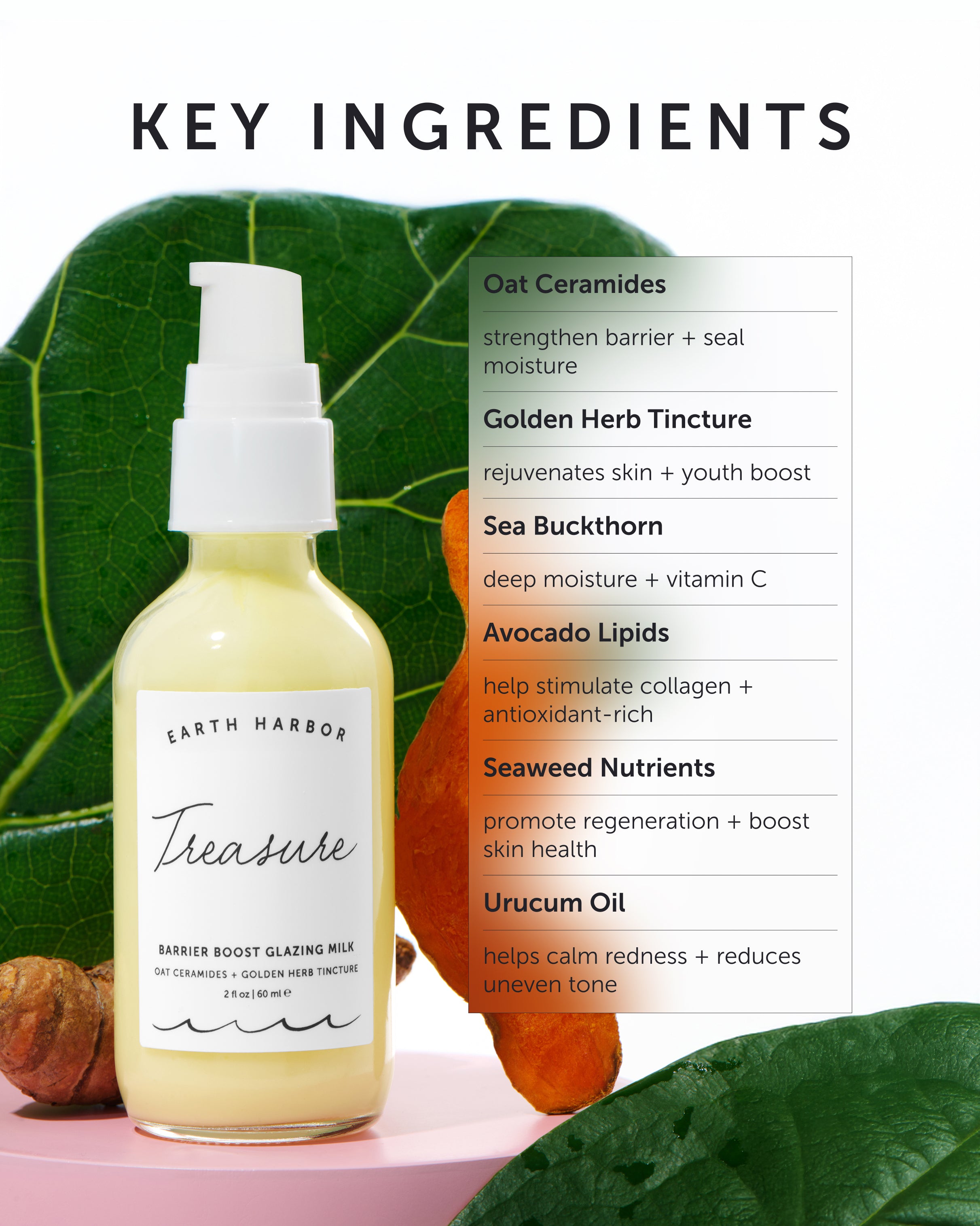 TREASURE Barrier Boost Glazing Milk - Refill - Earth Harbor Naturals