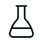Lab-tested, formula, or chemical science icon.